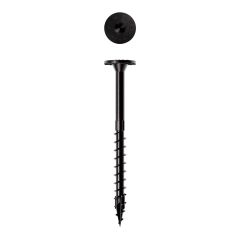 Screws - STR SDWS T40 DB - Black - 4" - 600/pkg