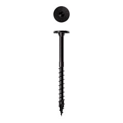 Screws - STR SDWS T40 DB - Black - 4" - 50/pkg