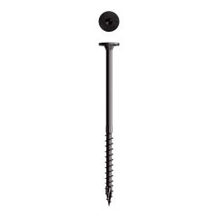 Screws - STR SDWS T40 DB - Black - 6" - 500/pkg