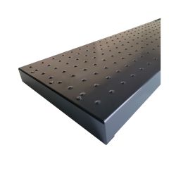 Marche en acier, noir, 11" x 42"