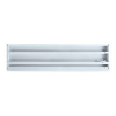 Marche en aluminium, blanc, 11" x 42"