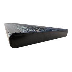 Marche en aluminium, noir, 11" x 42"