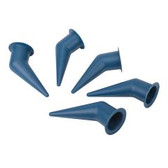 Embout de rechange, 45 degrés, bleu, 5/pqt