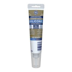 Silicone pour portes et fenêtres, blanc, 82,8 ml