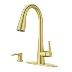 Kitchen Faucet – Barulli – Brushed Gold