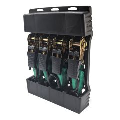 Ensemble de sangles à cliquet, vert, 1" x 15', 4/pqt