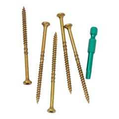 Vis à charpente usages multiples R4, #9 x 3 1/8", 100/pqt