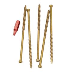 Screw Deck Fin/Trim - #9 x 4" - 50/Pkg