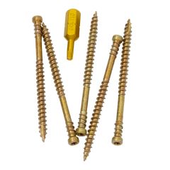 Trim Head Screws - RT Composite - #8 x 2" - 100/Pkg