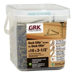Screws - Deck Elite - #10X3 1/2" - 300/pkg