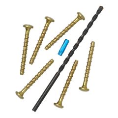 Concrete Screws Caliburn XL - 19/64" X 2 3/4" - 25/Pkg