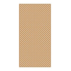 Treillis, Diamant, PVC, cèdre, 4’ x 8’