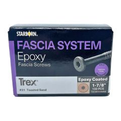 Fascia Screws - Trex - Toasted Sand - 1 7/8", 100/Pkg