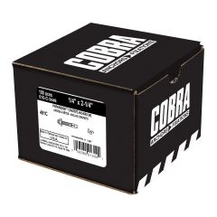 Ancrage, Parawedge, finition zinc, 1/4" x 2 1/4", 100/pqt