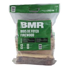 Bois de chauffage, bois franc séché au four, 0,6 pi³