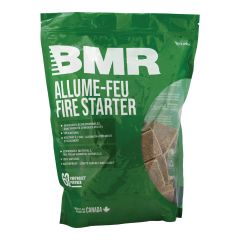 Cubes allume-feu, cire et fibres de bois naturelles, 60/pqt