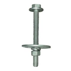 Ensemble de boulons hexagonaux avec grandes rondelles, 3/8 x 4-1/2 po, 12/pqt