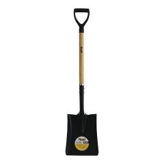 Square Point Shovel - 41.5" Handle - PVC Grip