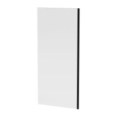 Panneau de douche latéral, sans cadre, 32" x 78", fini noir mat