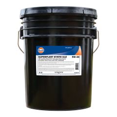 Huile moteur diesel 100% synthétique 5W-40, API CK-4, 18,9 L