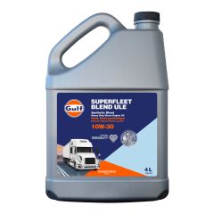 Huile moteur diesel semi-synthétique 10W-30, API CK-4, 4 L