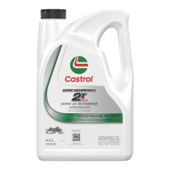 Huile moteur 2 temps pour motoneige, faible en cendres, 4,4 L