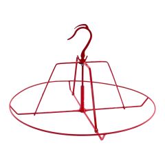 Dévidoir horizontal pour tuyau 5/16", repliable avec crochet pivotant