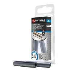 Spring Pin - 5/16" x 1 1/2" - High-Carbon Steel - 2/Pkg