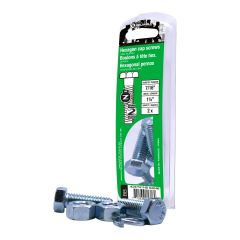 Boulons avec écrous et rondelles, 7/16" x 1 1/4", grade 2, 2/pqt