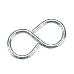 Closed "S" hook - 19 mm x 2 1/8 in x 3.7 mm
