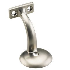 3" Heavy-Duty Handrail Bracket - Satin nickel
