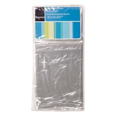 Doublure de rideau de douche, intérieur, vinyle, clair, 71" x 71"