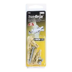 Ancrages TripleGrip #6 Beige (+ Vis) (6)