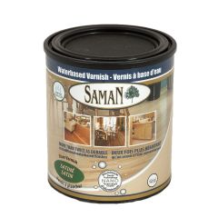 Vernis à base d'eau, satiné, 946 ml