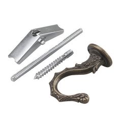 Jumbo Swag Hook - Antique brass