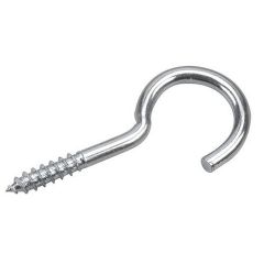 Screw Hook with Lag Thread - 4.8 mm x 2 3/4"