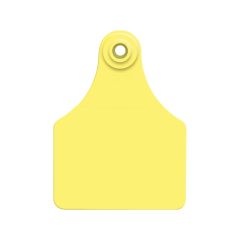 Etiquette vierge pour bovins