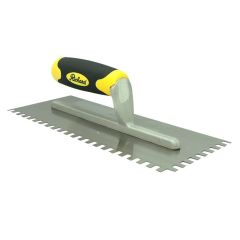 Trowel for adhesive - 3/8" x 1/4" x 1/4"
