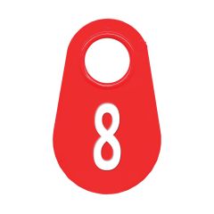 Étiquette d'identification pour le cou #8