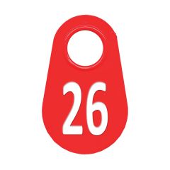 Étiquette d'identification pour le cou #26