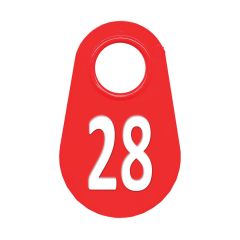 Étiquette d'identification pour le cou #28