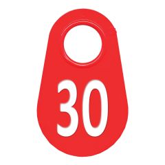 Étiquette d'identification pour le cou #30