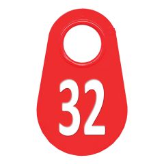 Étiquette d'identification pour le cou #32