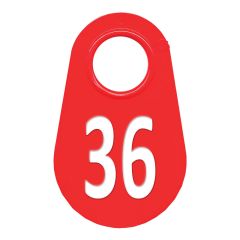 Étiquette d'identification pour le cou #36