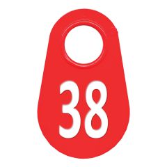 Étiquette d'identification pour le cou #38