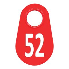 Étiquette d'identification pour le cou #52