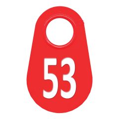 Étiquette d'identification pour le cou #53