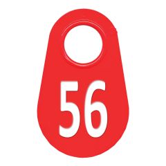 Étiquette d'identification pour le cou #56