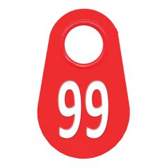 Étiquette d'identification pour le cou #99