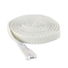 Joint de remplacement en ruban autocollant pour vitre, Blanc, 5/8" x 1/8" x 8'